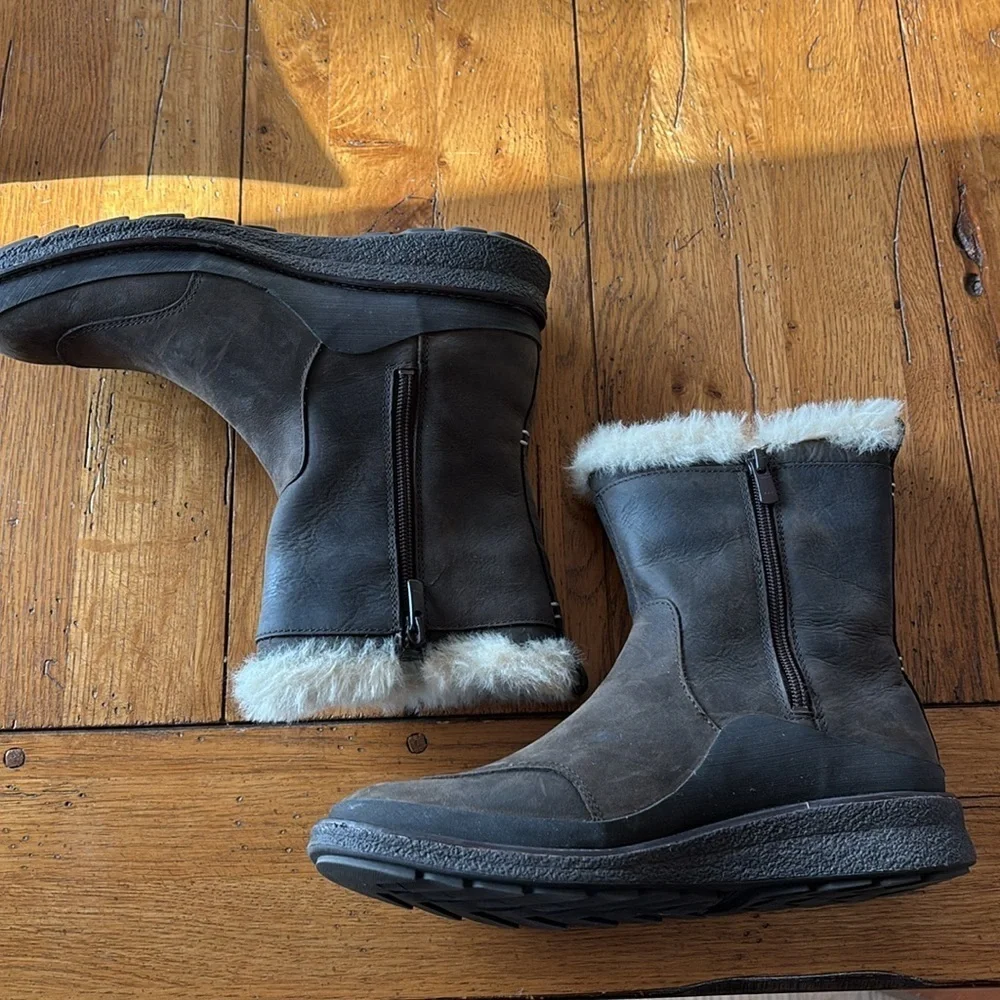 Merrell Women’s Tremblant Ezra Buckle Polar Waterproof Boots Espresso Size 7.5